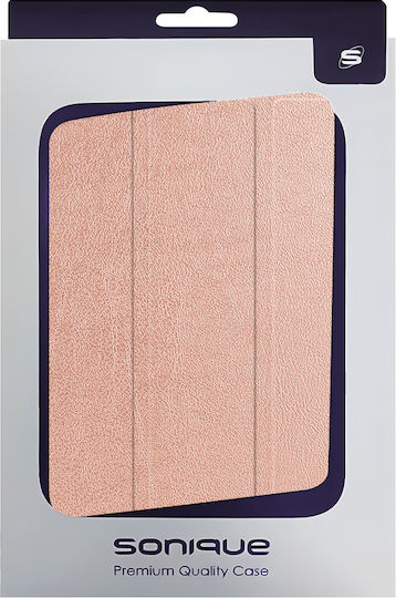 Sonique Flip Cover Durable Rose Golή (Samsung Galaxy Tab A9+ 11)