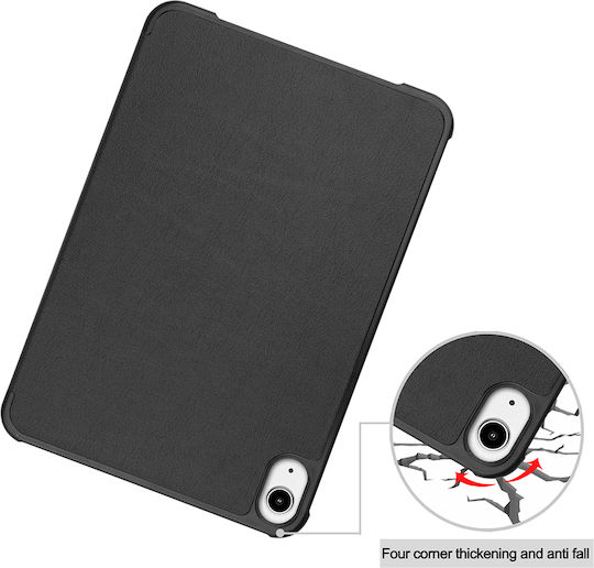 Sonique Флип Капак Издръжлива Черна (iPad mini 2021 / mini 2024 / iPad mini 1,2,3)