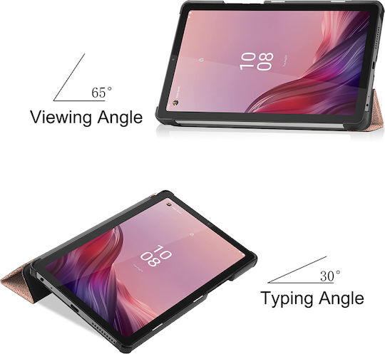 Sonique Flip Cover Dauerhafte Rose Gold für Lenovo Tab M9 9