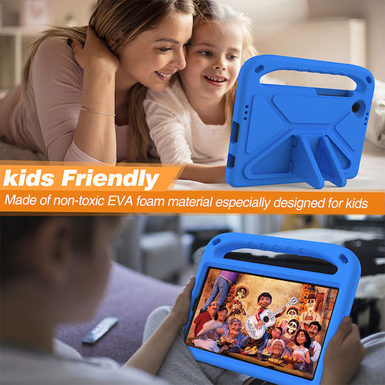 Sonique Jazzy Back Cover for Kids Blue (Samsung Galaxy Tab A9 8.7)