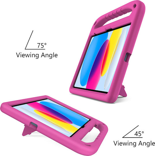 Sonique Jazzy Back Cover Πλαστικό για Παιδιά Φούξια (iPad 2022 10.9'')