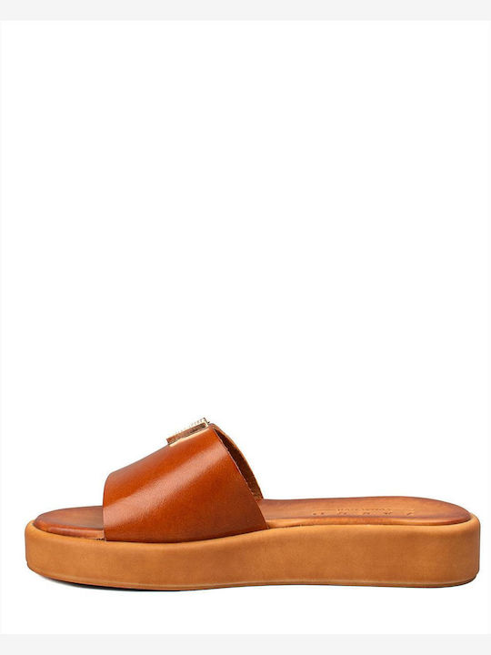 Zakro Collection Sandale dama Pantofi cu platformă în Tabac maro Culoare