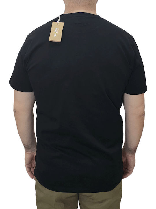 Double Herren Shirt Schwarz