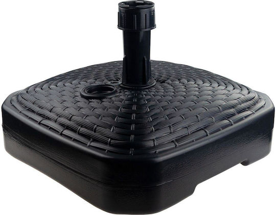 Prosperplast Стойка за чадър от Пластмаса Anthracite 39x39x13см