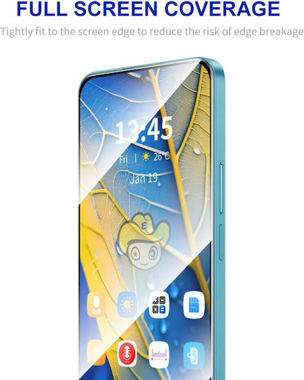 Enkay Vollflächig gehärtetes Glas (Redmi Note 13 Pro 4G / Poco M6 Pro 4G)