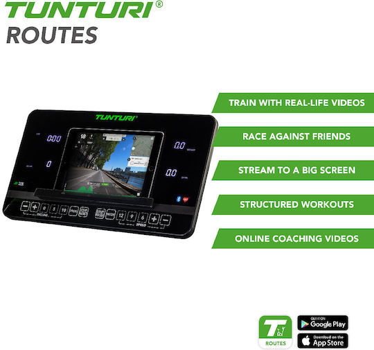 Tunturi Performance T50 4.5hp Electric Foldable Treadmill for Users up to 135kg