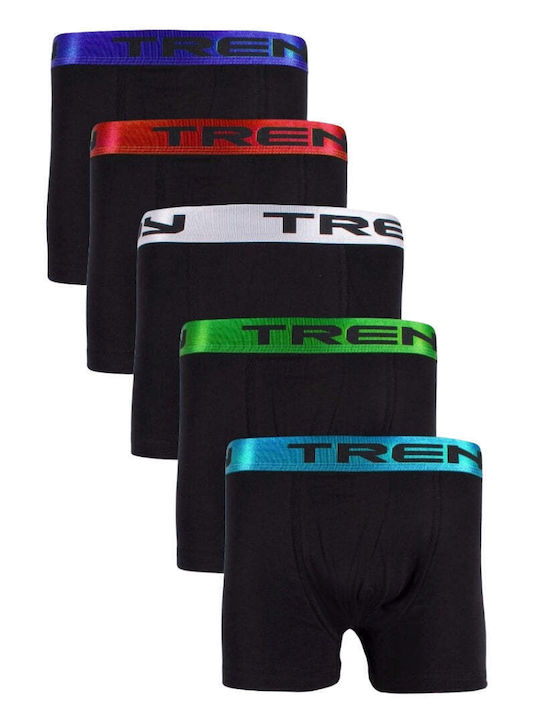 Trendy Men's Boxers Multicolour 5Pack