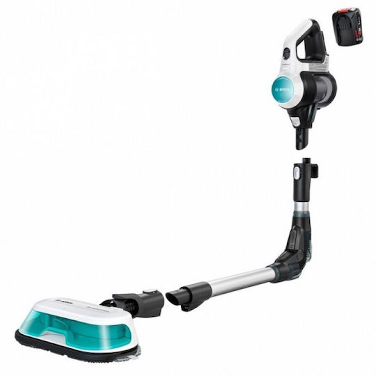 Bosch Unlimited 7 Прахосмукачка 2 в 1 Stick & Ръчна Тюркоазена
