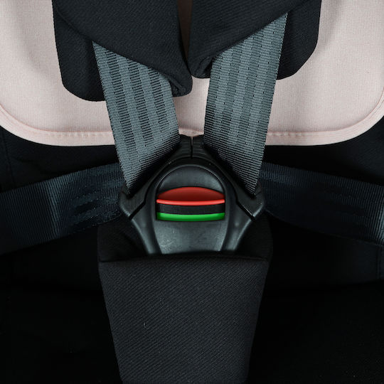 Moni Serengeti Детско Столче за Кола i-Размер с Isofix Gently Pink 0-36 кг