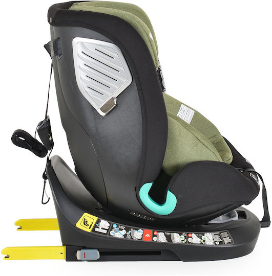 Moni Serengeti Baby Car Seat i-Size with Isofix Sky Green 0-36 kg