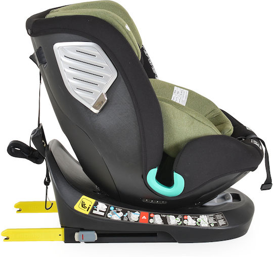 Moni Serengeti Baby Car Seat i-Size with Isofix Sky Green 0-36 kg