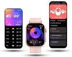 Manta Revo Smartwatch με Παλμογράφο (Ροζ)