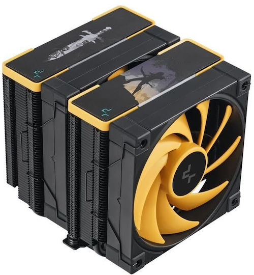 Deepcool AK620 Zero Dark Black CPU Cooler Dual Fan for Socket AM5 1200 1700