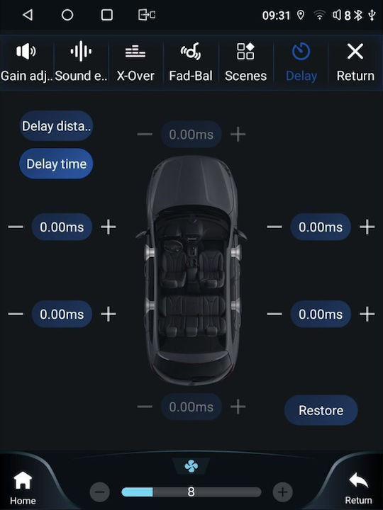Lenovo Ηχοσύστημα Αυτοκινήτου για Ford Fiesta 2008-2017 (Bluetooth/USB/WiFi/GPS/Apple-Carplay/Android-Auto) με Οθόνη Αφής 9.7"