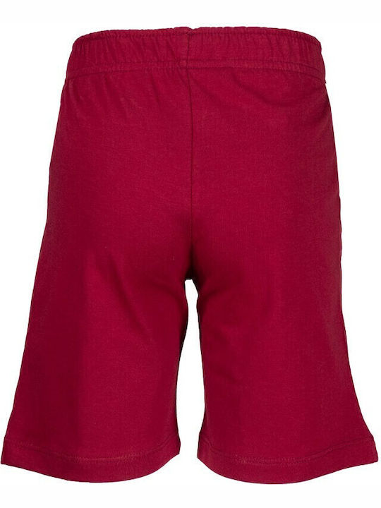 Kids' Set with Shorts Summer 2pcs Burgundy