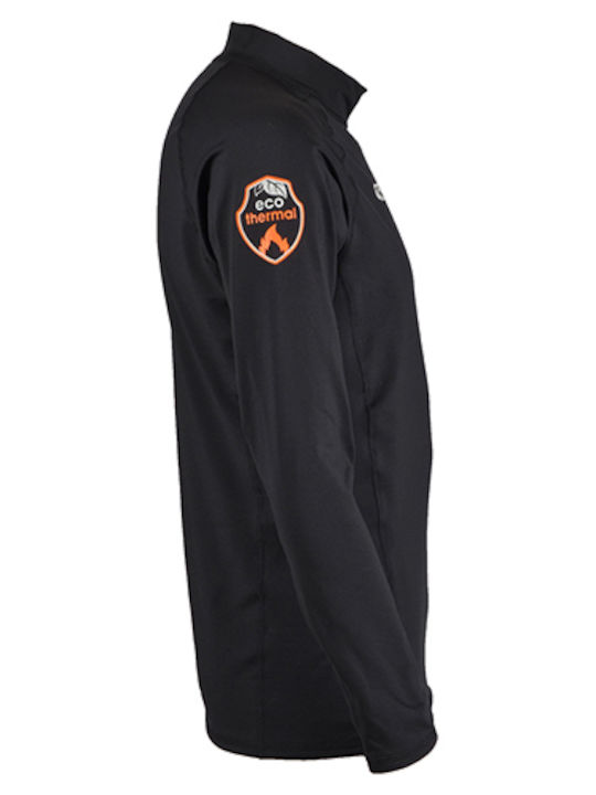Aropec Men's Long Sleeve Sun Protection Shirt Black