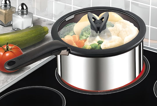 Tefal Ingenio Καπάκι για Τηγάνι και Κατσαρόλα Γυάλινο 3τμχ L9849053