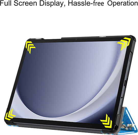 Sonique Flip Cover Durable Blue (Samsung Galaxy Tab A9+ 11)