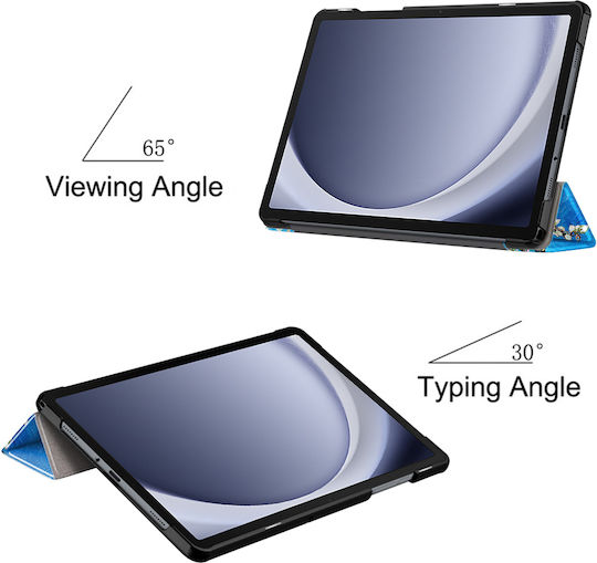 Sonique Flip Cover Durable Blue (Samsung Galaxy Tab A9+ 11)
