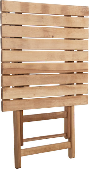 Tisch für kleine Außenbereiche Zusammenklappbar Lemnos Physicist 50x37cm