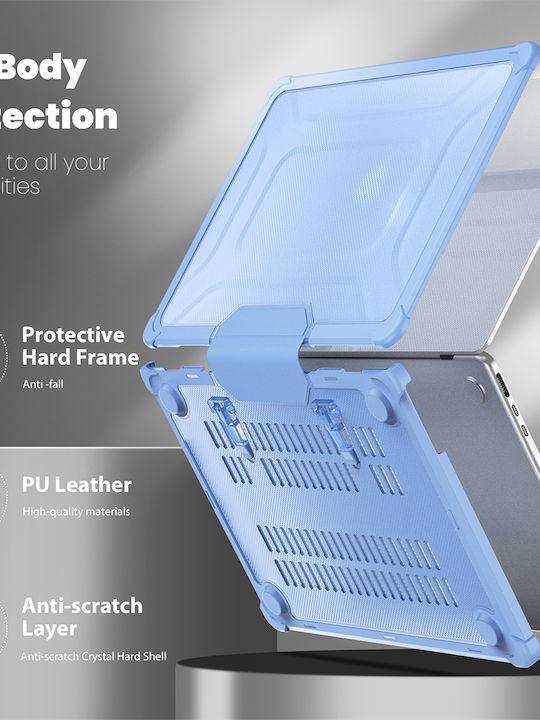 Sonique Icy Laptoptasche für Laptop 13" Apple MacBook Air 13'' 2018/2020 in Hellblauer Farbe