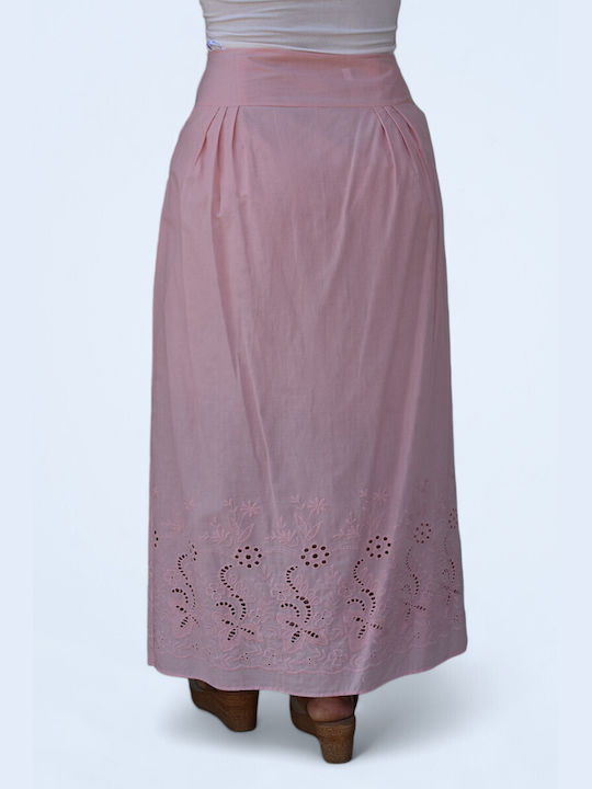 Karina Maxi Skirt Pink