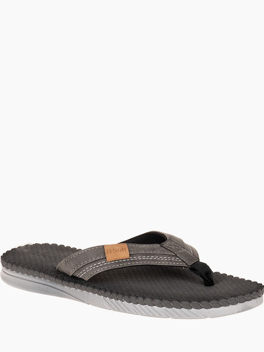 B-Soft Herren-Flip-Flops Schwarz