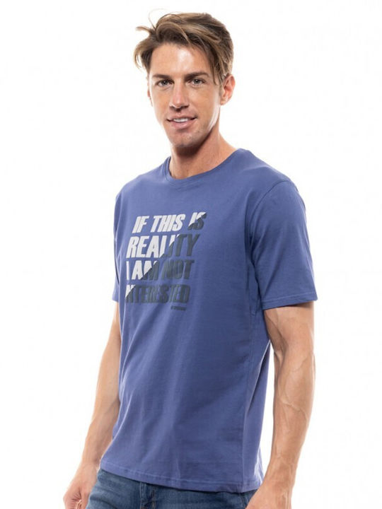 Splendid Herren T-Shirt Kurzarm Indigo