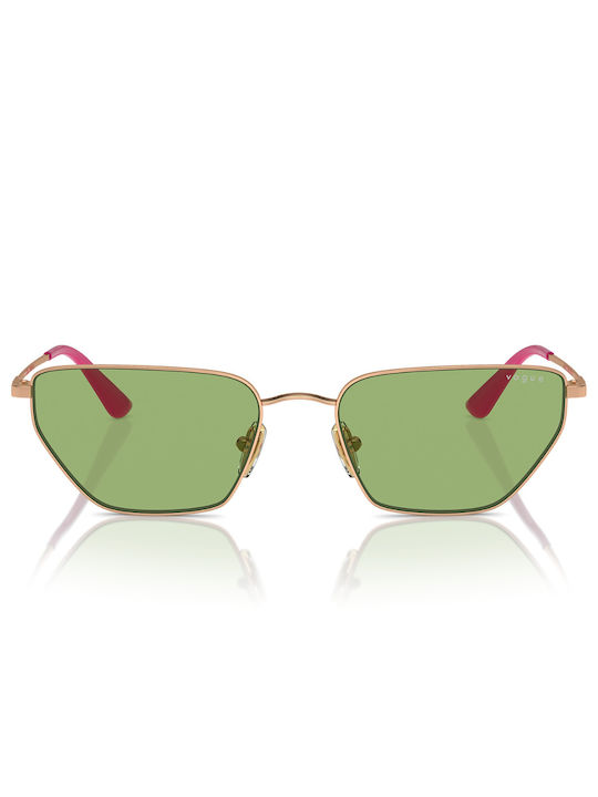 Vogue Sunglasses with Gold Metal Frame and Green Lens VO4316S 5152/2