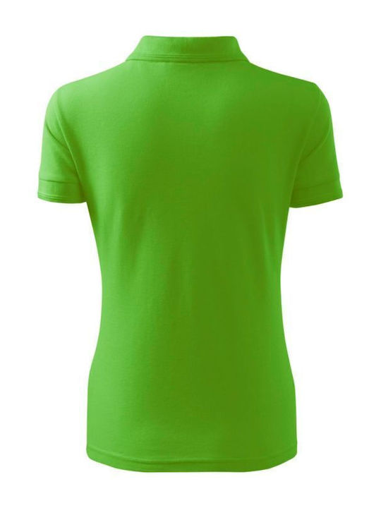 Malfini Women's Short Sleeve Promotional Blouse Apple Green