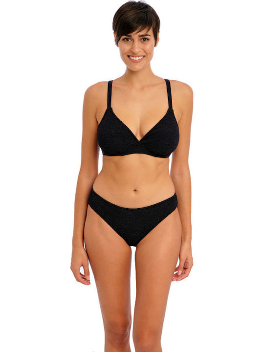 Ibiza Waves Top De Bikini Negru