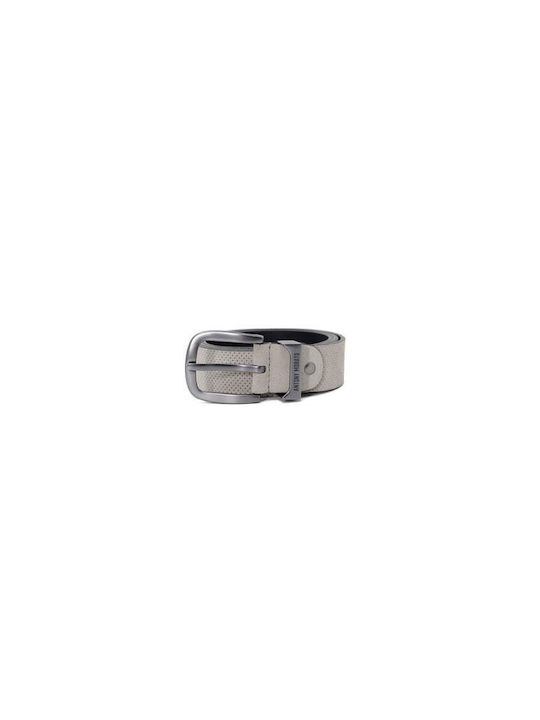 Antony Morato Men's Leather Belt White