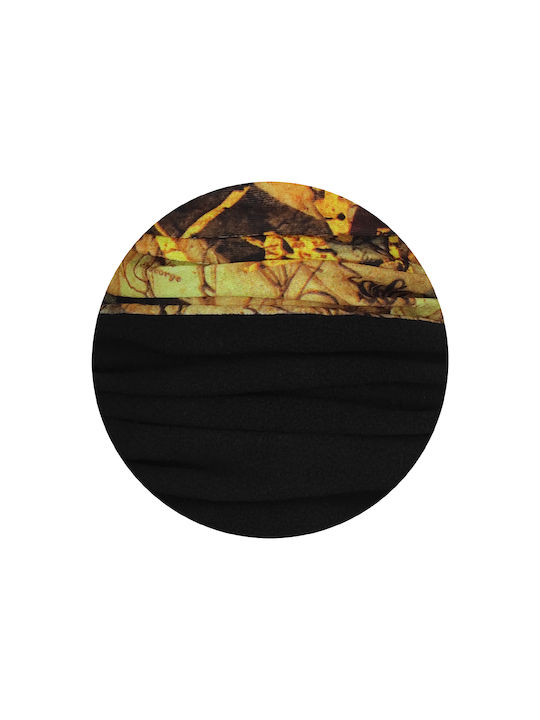 Brims and Trims Sporthalsband Braun/Orange