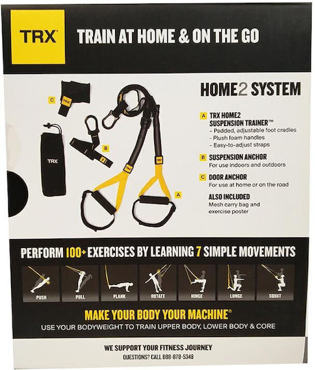 TRX Ιμάντες Γυμναστικής Home 2