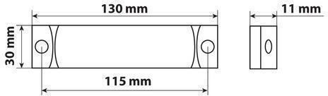 Horpol Truck Volume Lights 1pcs 12V - Multicolour LD128