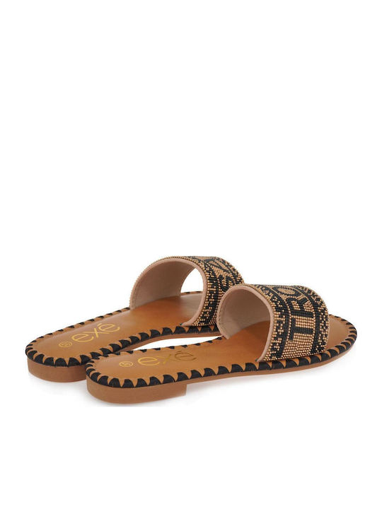 Women's Flat Sandals Brown