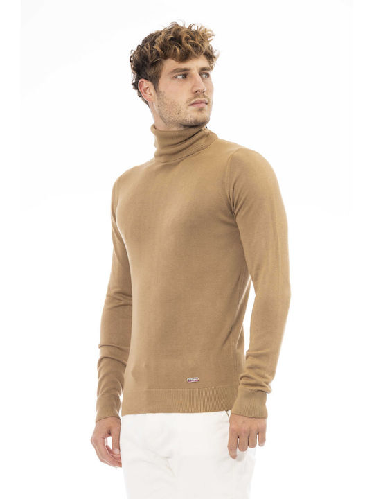 Langarm-Pullover Braun