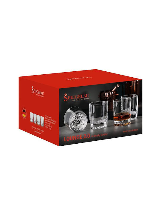 Spiegelau Set Gläser Whiskey aus Glas 309ml 4Stück