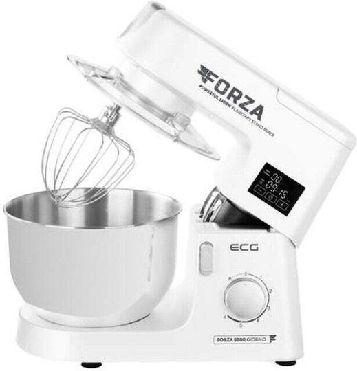 ECG Mixează 1500W cu Vas din Oțel Inoxidabil 6.5lt