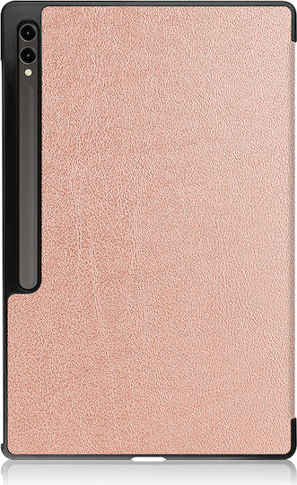 Sonique Flip Cover Ανθεκτική Ροζ Χρυσή (Samsung Galaxy Tab S9 Ultra 14.6)
