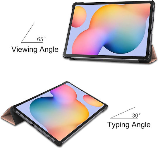 Sonique Флип Капак Издръжлив Розово Златен Samsung Galaxy Tab S6 Lite 10.4 P610/P615