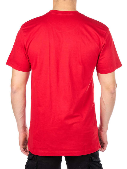 Mitchell & Ness Herren T-Shirt Kurzarm Rot