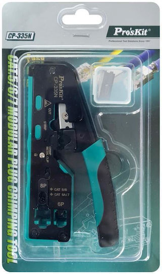 Proskit Πρέσα Ακροδεκτών Δικτύου RJ12, RJ11, RJ45