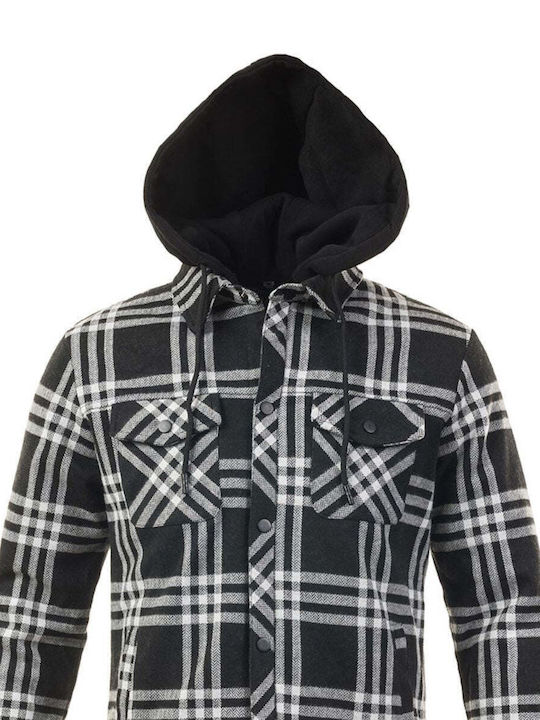 Senior Herren Jacke Puffer Plaid