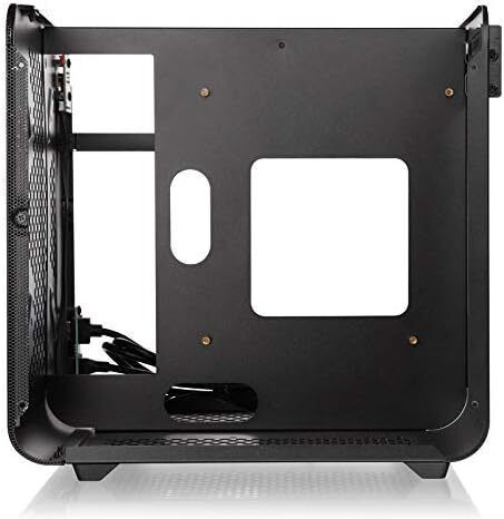 Raijintek Metis EVO TGS Gaming Mini-Turm Computergehäuse mit Seitenfenster Schwarz