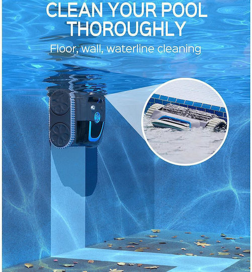 Wybot S1 Wireless Аσύρμαен Робот За Басейн 80W Дъно Стени Водолиния