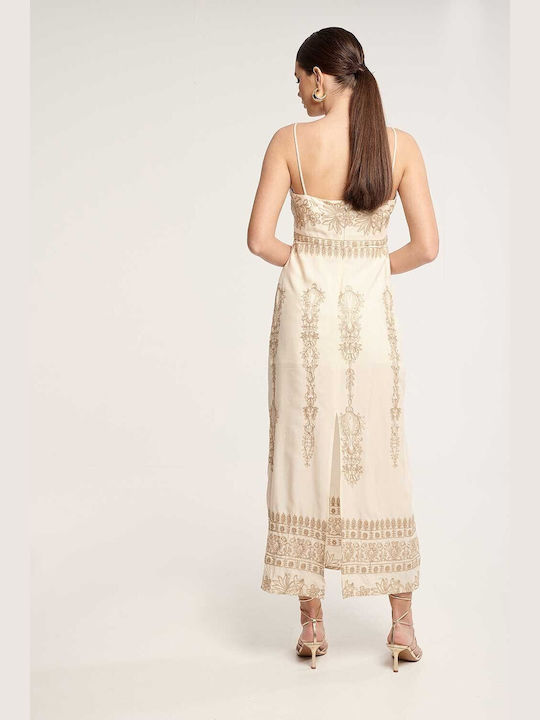 SheX Maxi Dress Nude