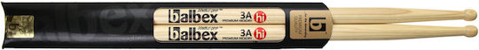 Balbex Hickory Μπαγκέτες Ντραμς 3A