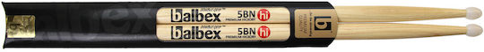 Balbex Hickory Drumsticks Drums 5B