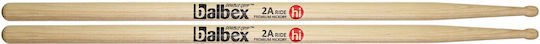 Balbex Hickory Μπαγκέτες Ντραμς